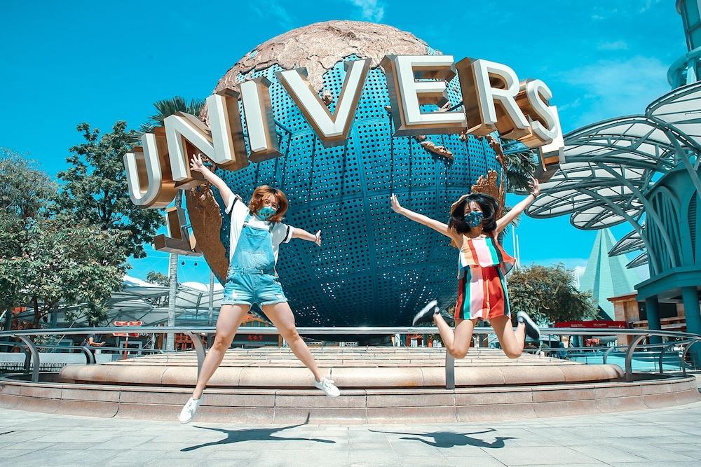 Resorts World Sentosa - Hotel Singapura Exterior foto Universal Studios Singapore