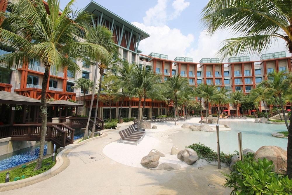 Resorts World Sentosa - Hotel Singapura Exterior foto Hard Rock Hotel