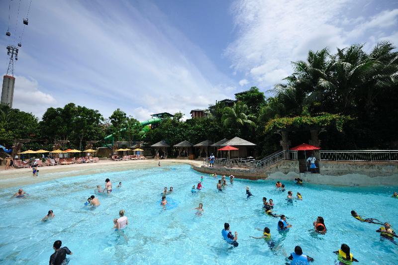 Resorts World Sentosa - Hotel Singapura Exterior foto Splash Island